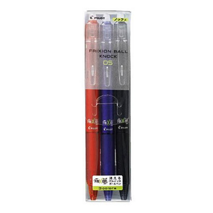 PILOT FRXION 파이롯트 프릭션 노크 3색세트, 0.5mm, 1개 대표 이미지 - 파이롯트 프릭션 추천