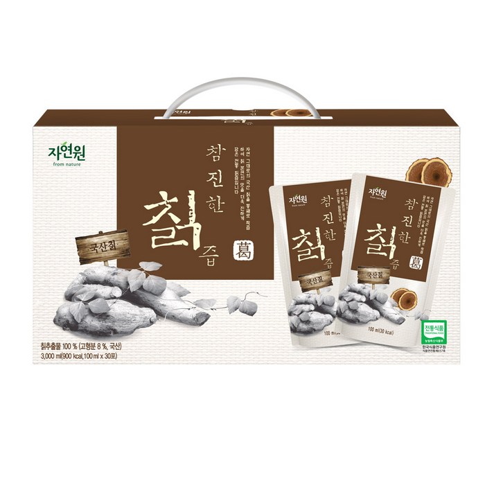 자연원 참 진한 칡즙, 100ml, 30개입 대표 이미지 - 칡즙 추천