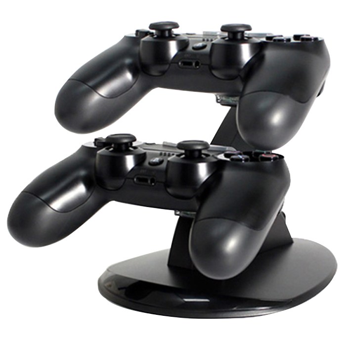 겜맥 PS4 듀얼 게임패드 차져, 1개 대표 이미지 - 게임패드 거치대 추천