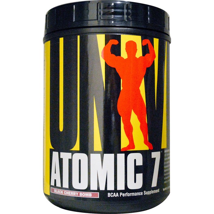 유니버셜뉴트리션 아토믹 7 BCAA 퍼포먼스 서플먼트, 1kg, Black Cherry Bomb 대표 이미지 - BCAA 추천