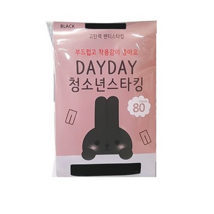 주니데이 청소년용 데이데이 A형 고탄력 팬티스타킹 80D 3p 대표 이미지 - 스타킹 80D 추천