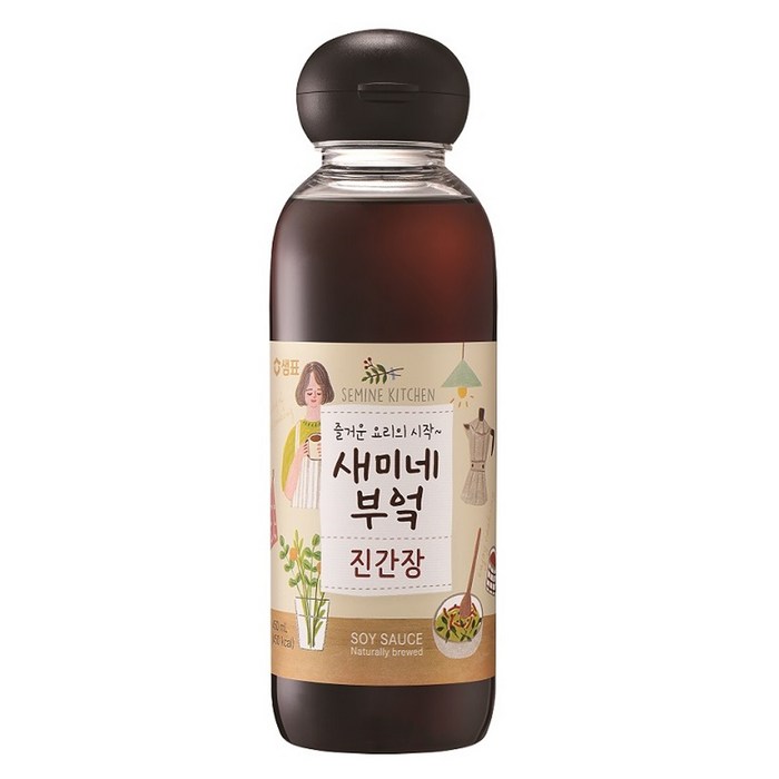 샘표 새미네부엌 진간장, 450ml, 1개 대표 이미지 - 간장 추천