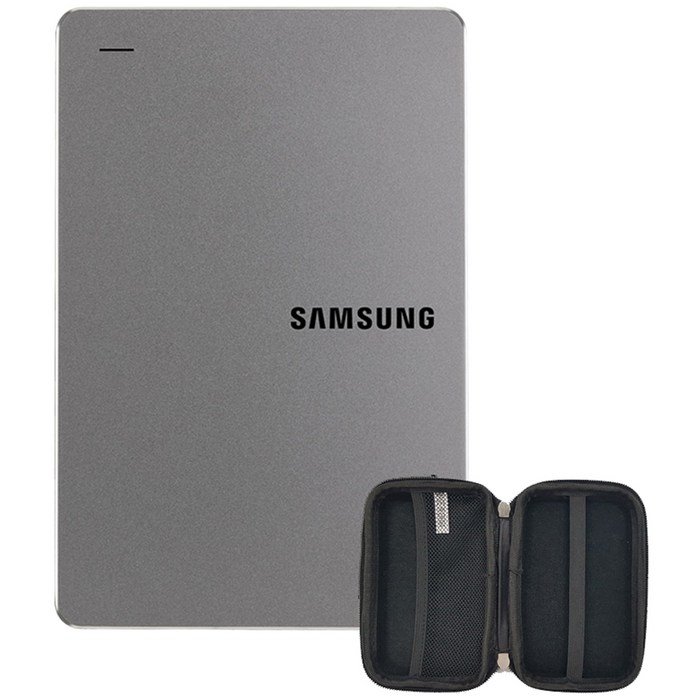 삼성전자 외장하드 Y3 HX-MK10Y39 + 파우치, 1024GB, 스모키 그레이 대표 이미지 - 외장하드 2테라 추천