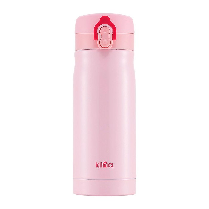 클리나 원터치 보온보냉 텀블러, 핑크, 350ml 대표 이미지 - 스텐 물병 추천