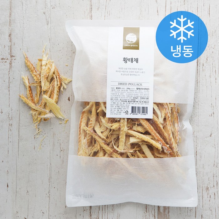조혜정의멸치연구소 황태채 (냉동), 200g, 1개 대표 이미지 - 황태채 추천