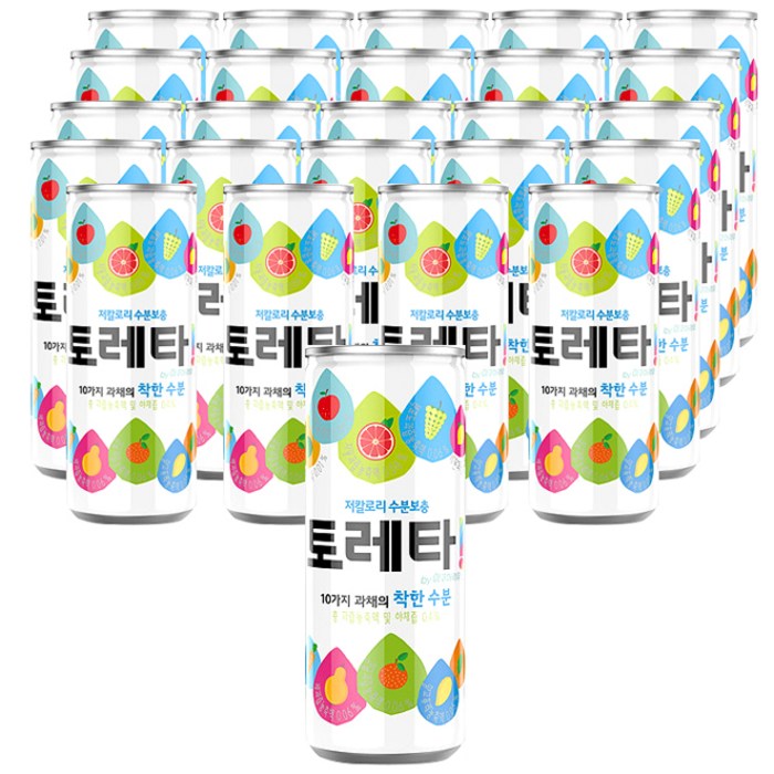 토레타 이온음료 캔, 240ml, 30개입 대표 이미지 - 이온음료 추천