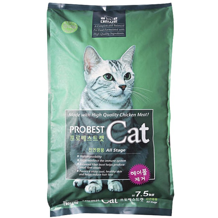 프로베스트 고양이 사료, 7.5kg, 1개 대표 이미지 - 프로베스트 캣 사료 추천