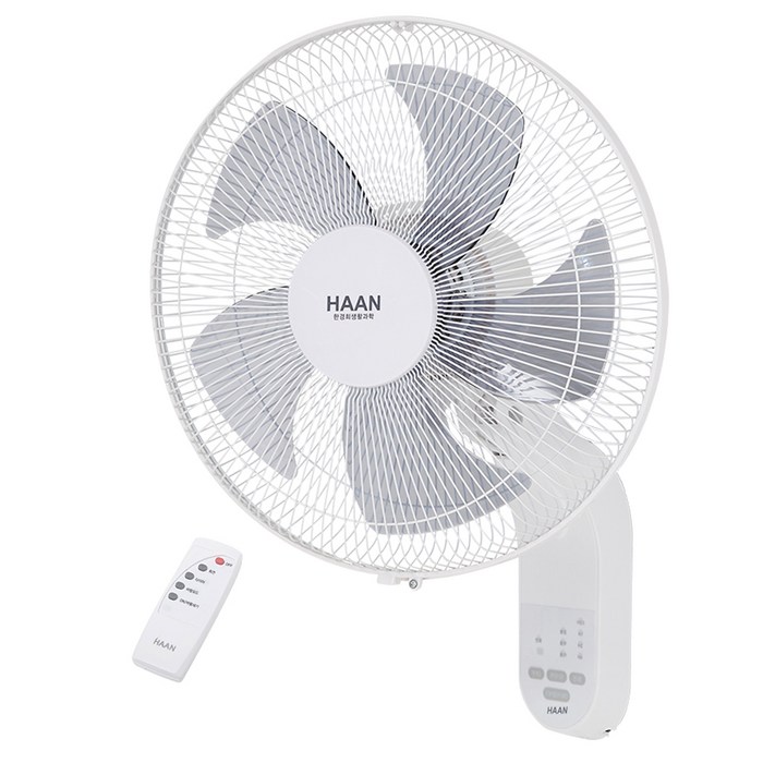 한경희생활과학 벽걸이형 리모컨 선풍기 HEF-4800RC 대표 이미지 - 리모컨 선풍기 추천