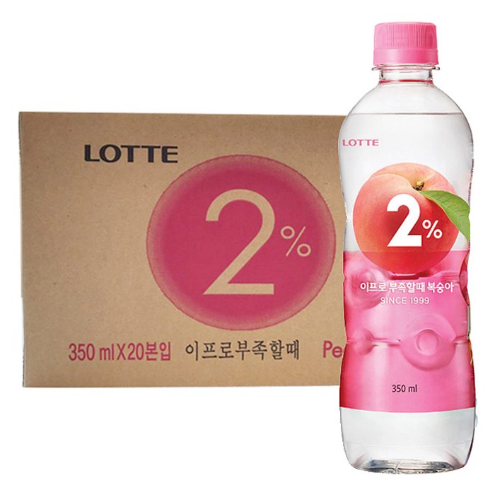 롯데칠성음료 이프로부족할때, 350ml, 20개입 대표 이미지 - 이온음료 추천