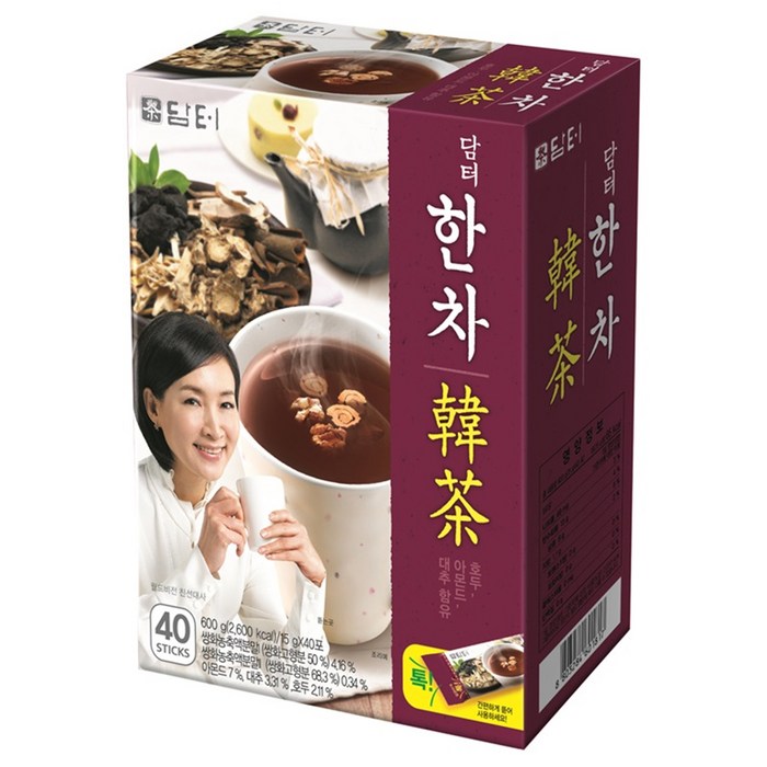 담터 한차, 15g, 40개 대표 이미지 - 고려홍삼 추천