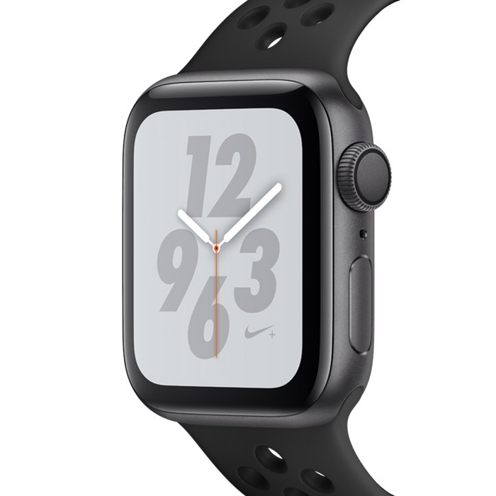 Apple 애플워치4 Nike+ GPS 40mm, 그레이 + 블랙 대표 이미지 - 애플워치 SE 색깔 추천