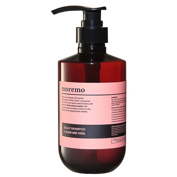 모레모 클리어 앤 쿨 스칼프 샴푸, 500ml, 1개 대표 이미지 - 쿨 샴푸 추천
