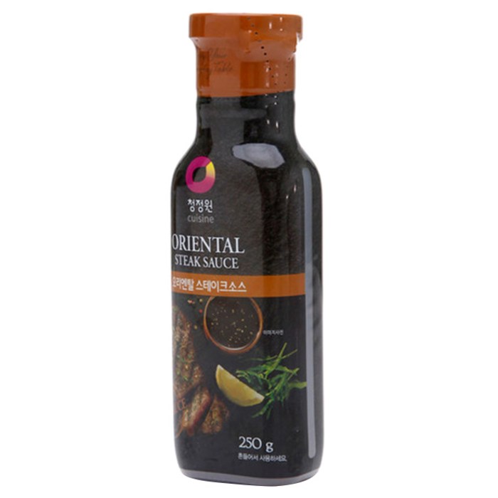 청정원 오리엔탈 스테이크소스, 250g, 1개 대표 이미지 - 스테이크 소스 추천