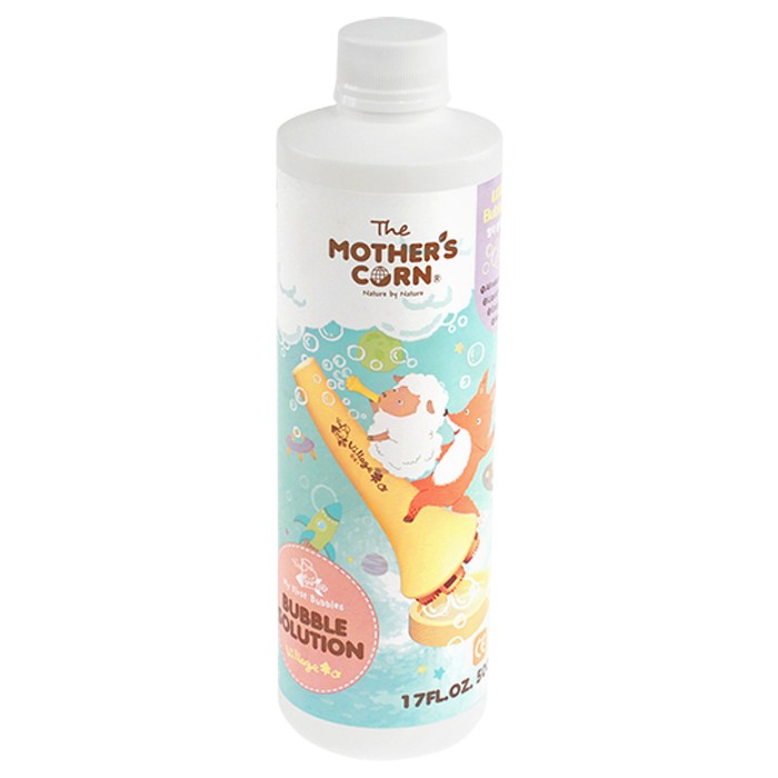 마더스콘 버블용액 실내용, 혼합 색상, 500ml 대표 이미지 - 목욕놀이 추천