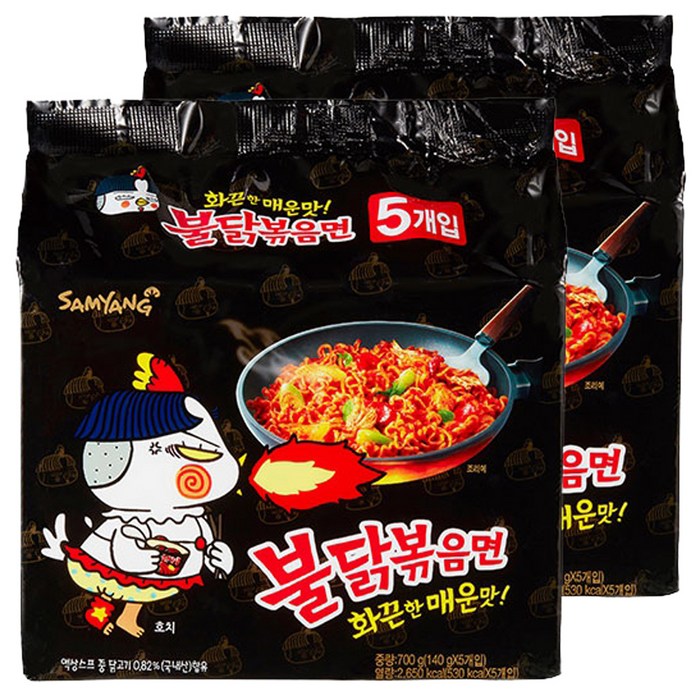 삼양 불닭볶음면 봉지라면 140g, 10개 대표 이미지 - 불닭볶음면 추천