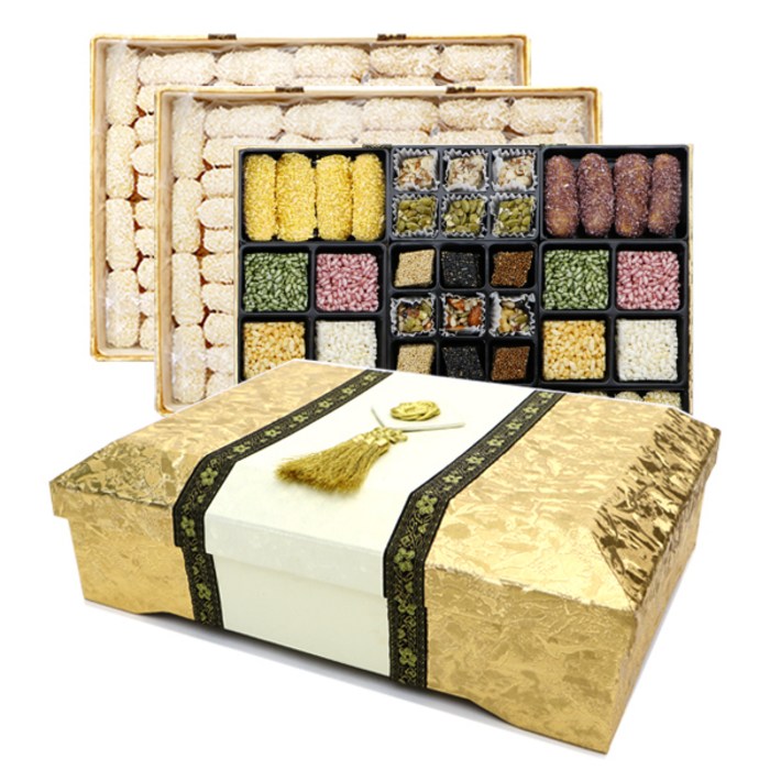 천만송이 고향한과 종합 선물세트 특대 + 보자기, 800g, 1세트 대표 이미지 - 제수용 과일 추천