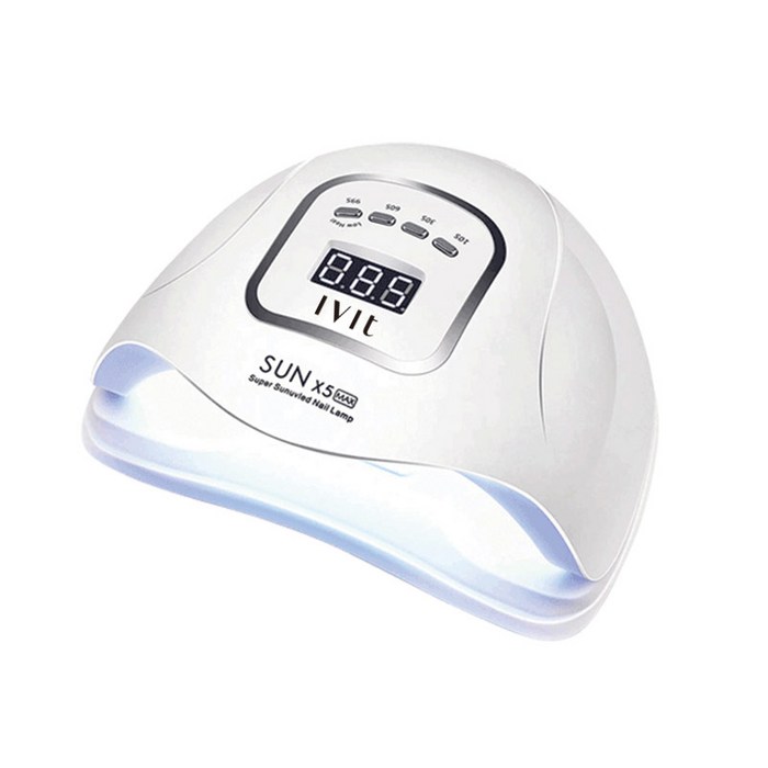 쉬매료 SUN 5세대 80W UV LED 젤네일 램프, 혼합 색상, 1개 대표 이미지 - 젤 램프 추천
