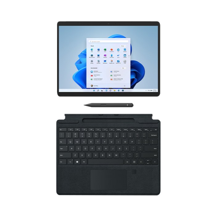 마이크로소프트 2022 Surface Pro8 13 + 블랙 타입커버 + 슬림펜 2, 코어i7, 512GB, 16GB, WIN11 Home, 8PX-00030 대표 이미지 - 서피스 타입커버 추천