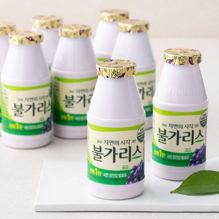 남양유업 불가리스 포도, 150ml, 8개 대표 이미지 - 쾌변 추천