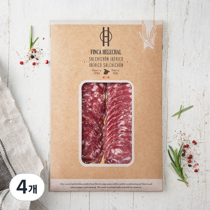 핀카엘레찰 이베리코 살치촌 햄, 100g, 4개 대표 이미지 - 살치촌 추천