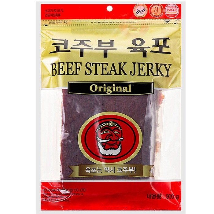 코주부 우육포, 900g, 1개 대표 이미지 - 비상식량 추천