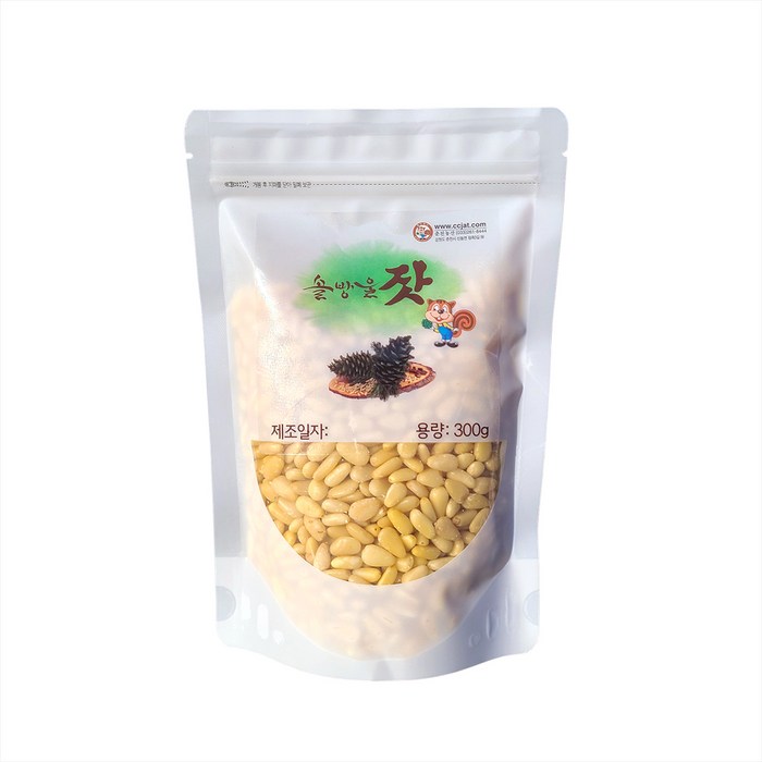 춘천농산 솔방울잣 백잣, 300g, 1개 대표 이미지 - 잣 추천