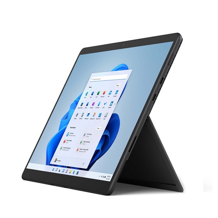 마이크로소프트 2022 Surface Pro8 13, 블랙, 코어i7, 512GB, 16GB, WIN11 Home, 8PX-00030 대표 이미지 - 서피스 프로8 사양 추천