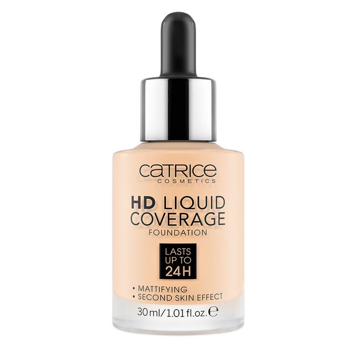 캐트리스 HD 리퀴드 커버리지 파운데이션 30ml, 002 포슬린베이지, 1개 대표 이미지 - 리퀴드 파운데이션 추천