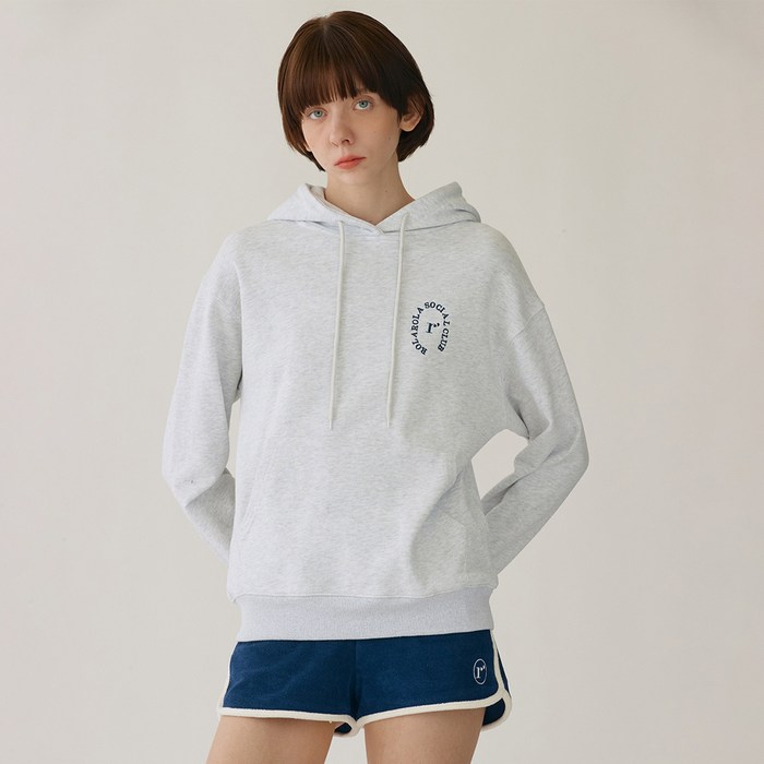 로라로라 ROLA SMALL LOGO HOOD T SHIRT 대표 이미지 - 로라로라 니트 추천