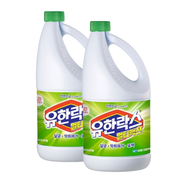 유한락스 멀티액션 후레쉬 락스, 1.8L, 2개 대표 이미지 - 유한락스 추천