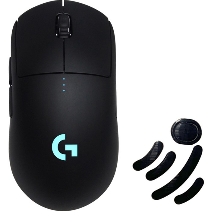 로지텍 G PRO 게이밍 무선 마우스 M-R0070 + 마우스 피트, M-R0070(마우스), 블랙 대표 이미지 - Logitech G 추천