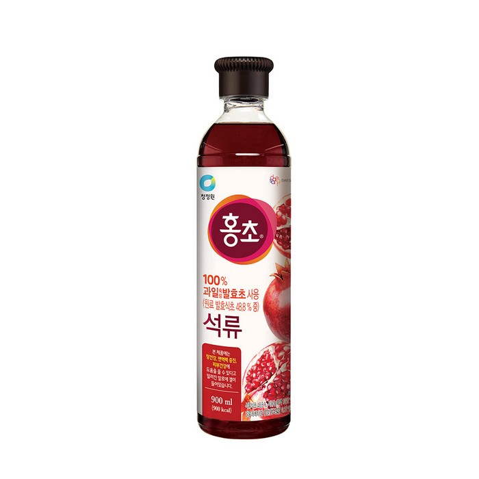 청정원 홍초 석류, 900ml, 1개 대표 이미지 - 공복에 좋은 음식 추천