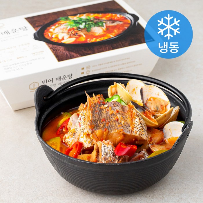 설래담 민어 매운탕 (냉동), 680g, 1개 대표 이미지 - 연안식당 추천
