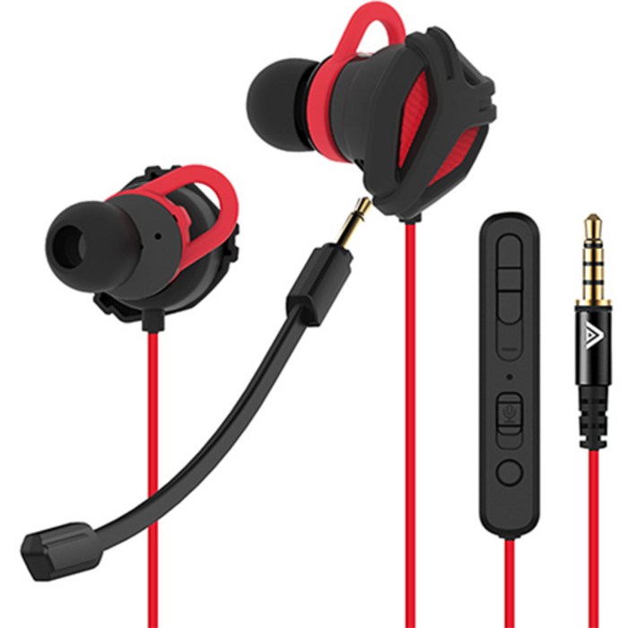 사운드판다 드라이버 게이밍 이어폰 10mm, RED, SPE-G9 Light 대표 이미지 - 만원짜리 이어폰 추천