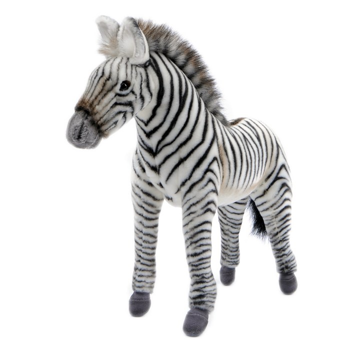 한사토이 동물인형 5153 얼룩말 1호 Zebra Grevys, 32cm, 흰색 대표 이미지 - 한사토이 동물인형 추천