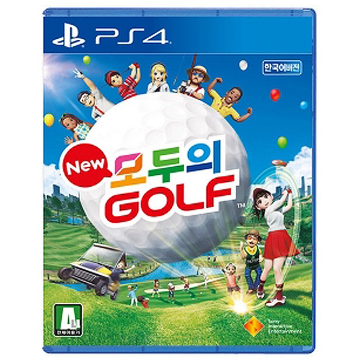 PS4 new 모두의 골프 한글판, 단일 상품