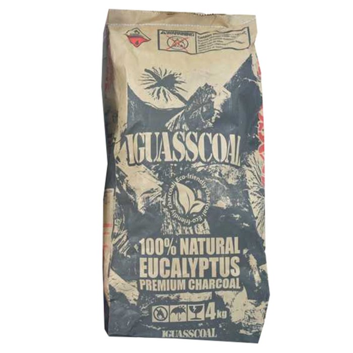 이과스콜 100% NATURAL EUCALYPTUS PREMIUM CHARCOAL 캠핑용 숯, 4kg, 1개 대표 이미지 - 캠핑용 숯 추천