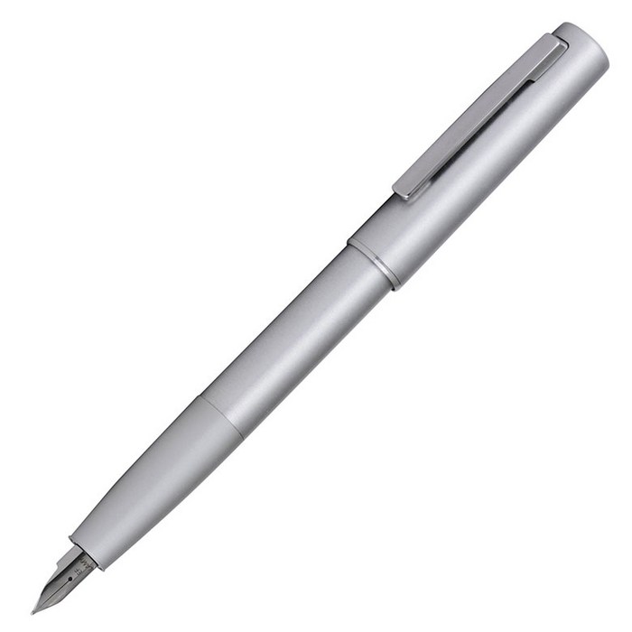 LAMY 아이온 만년필, F, 올리브실버 대표 이미지 - 라미 만년필 추천