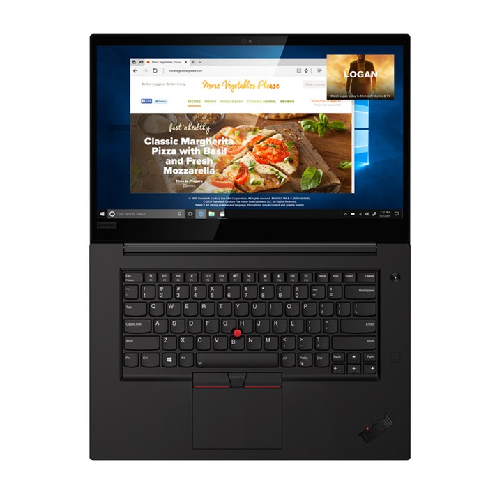 레노버 2019 ThinkPad X1 Extreme GEN2 15.6, 블랙, 코어i5 9세대, 256GB, 8GB, WIN10 Pro, 20QVS02C00 대표 이미지 - 레노버 씽크패드 X1 추천