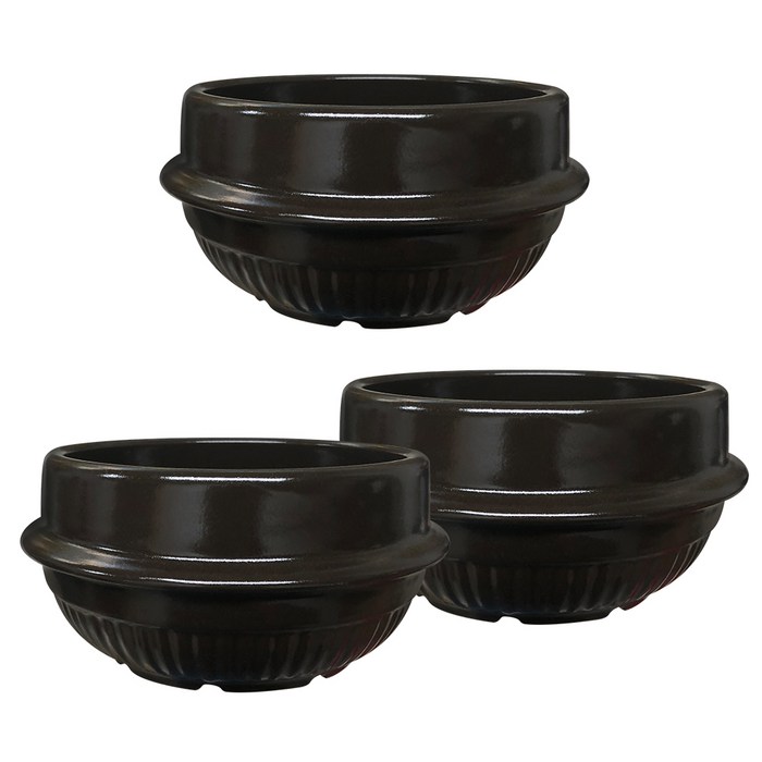 해피정코리아 직화 찌개솥 해장기 A, 3호(138mm), 3개 대표 이미지 - 뚝배기 추천