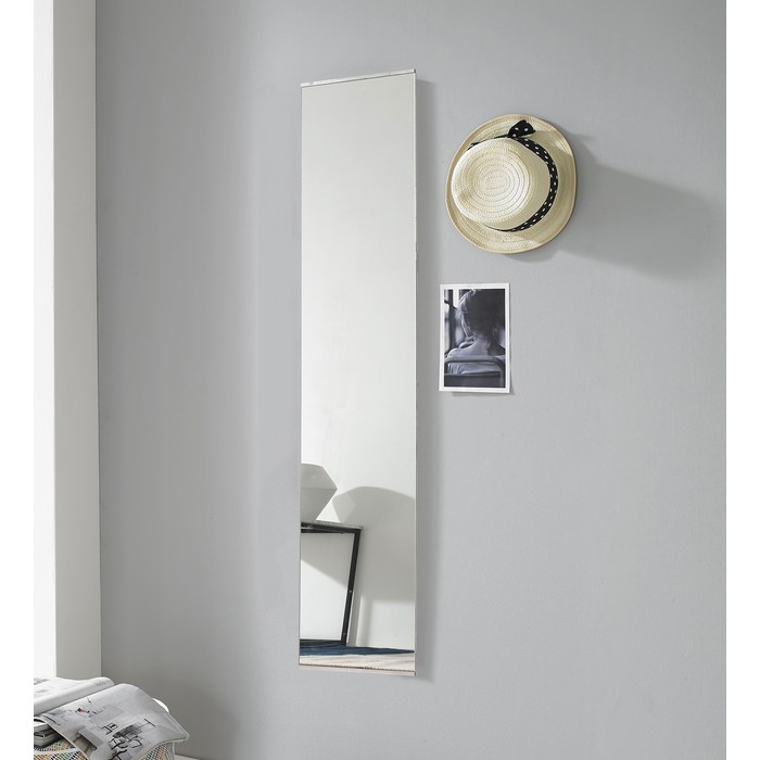미소아이 알미늄 좁은방 전신거울, 화이트 대표 이미지 - 벽걸이 전신거울 추천