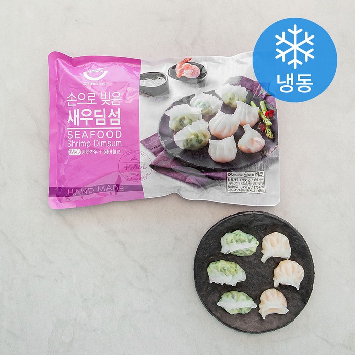 세미원푸드 새우딤섬세트 (냉동), 600g, 1개 대표 이미지 - 새우만두 추천