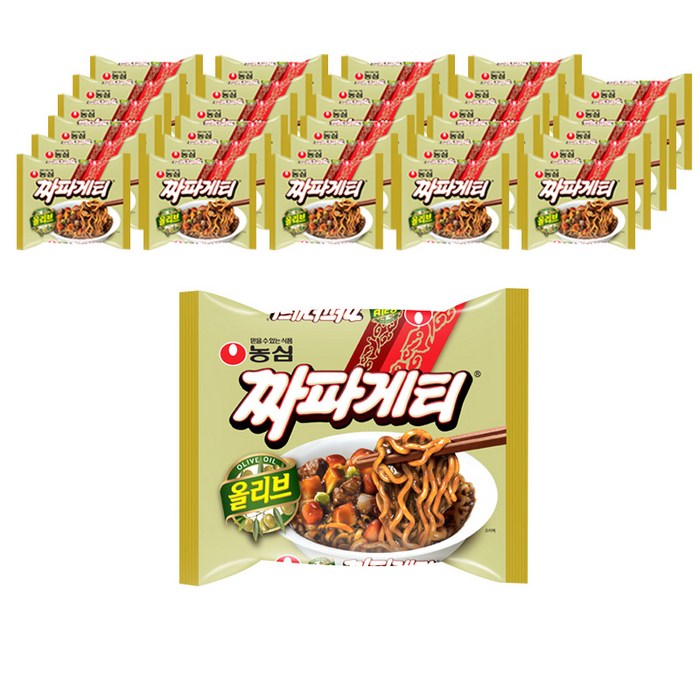 짜파게티, 140g, 30개 대표 이미지 - 문재앙 짜장면 추천