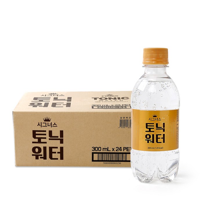 시그너스 토닉워터 탄산음료, 300ml, 24개 대표 이미지 - 토닉워터 추천