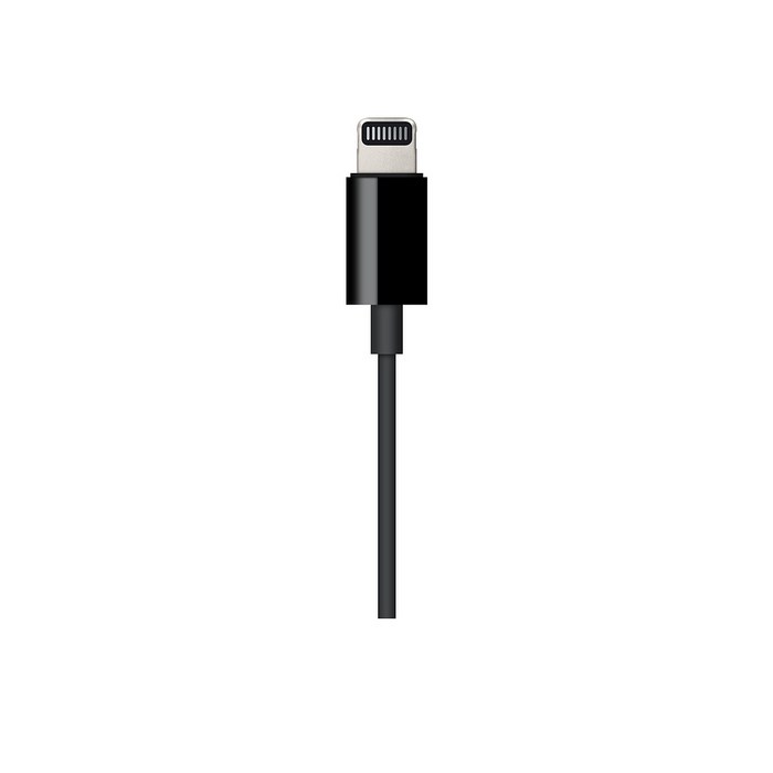 Apple 정품 Lightning to 3.5mm Audio Cable 1.2m, 블랙, 1개 대표 이미지 - 애플 정품 케이블 추천