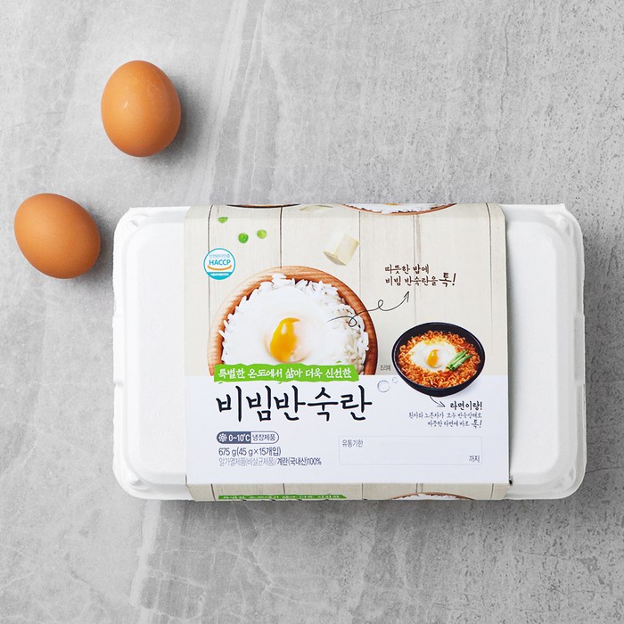 비빔반숙란 15구, 675g, 1개 대표 이미지 - 반숙란 추천