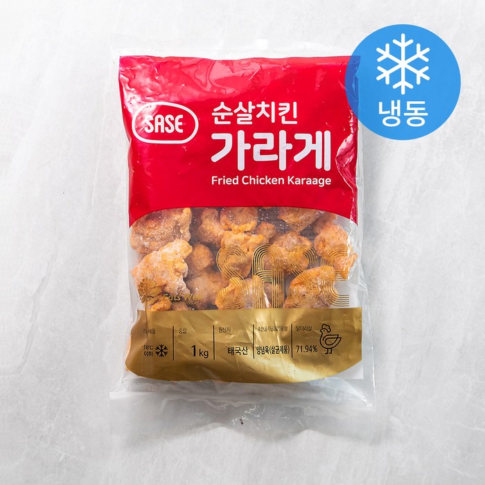 순살치킨 가라게 (냉동), 1kg, 1개 대표 이미지 - 순살 치킨 추천