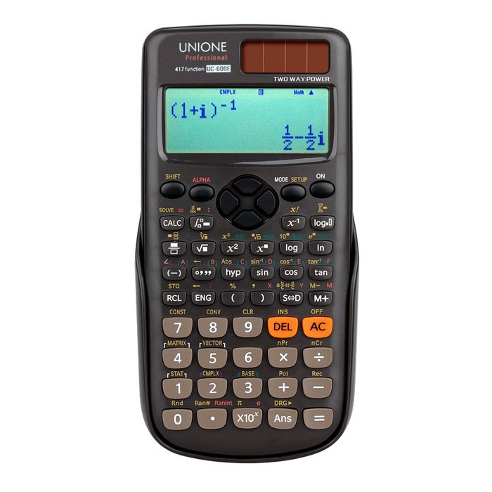 유니원 공학용 계산기 UC-600E, 1개 대표 이미지 - 공학용 계산기 추천
