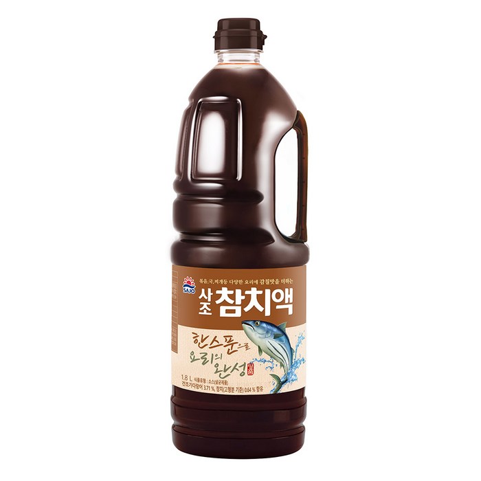 사조 참치액, 1.8L, 1개 대표 이미지 - 조미료 추천