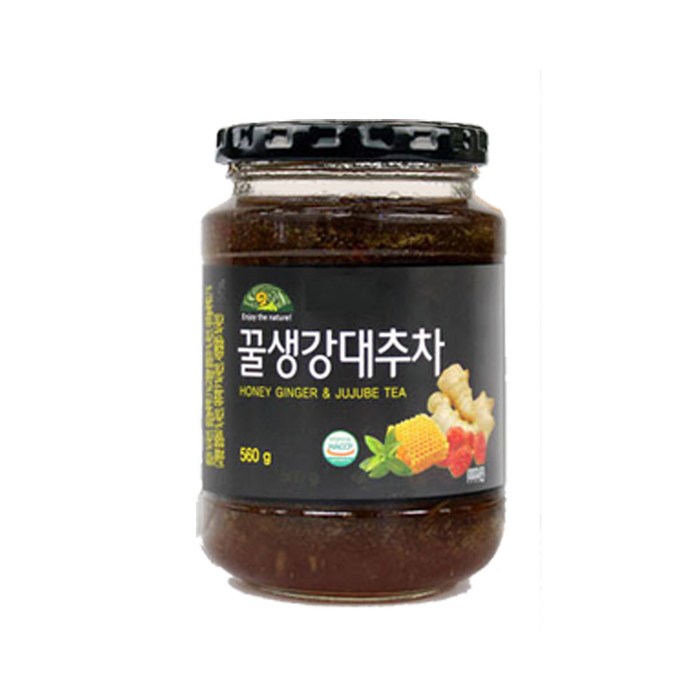 오가닉스토리 꿀생강 대추차, 560g, 1개 대표 이미지 - 생강차 추천